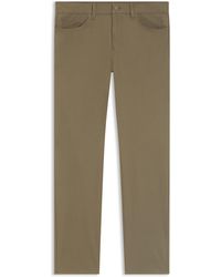 BOSS - Delaware Slim-Fit Hose Aus Baumwoll-Mix Mit Twill-Struktur - Lyst