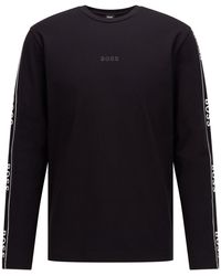 hugo boss long sleeve t shirt mens