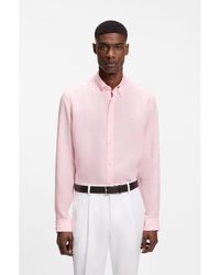 BOSS - Regular-Fit Button-Down Shirt - Lyst