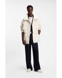 BOSS - By Beckham Parka Jacket - Lyst