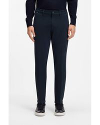 BOSS - Slim-Fit Trousers - Lyst