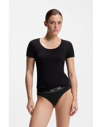 HUGO - Tripe Pantie 3 Unit Back - Lyst