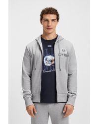 BOSS - Silver Men's Cowboys Size L - Lyst