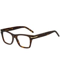 BOSS - Horn-acetate Optical Frames With Signature Gold-tone Detail - Lyst