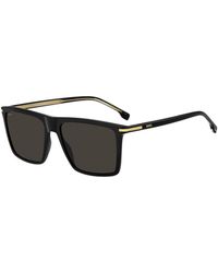BOSS - Acetate Sunglasses With-Tone Trims - Lyst