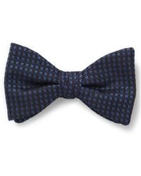 HUGO - Silk Bow Tie With Jacquard Pattern - Lyst