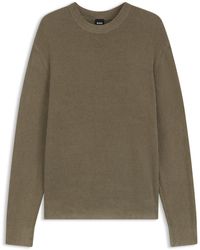 BOSS - Regular-Fit Pullover Aus Geripptem Cord - Lyst