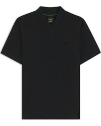 BOSS - Porsche X -Polo Van Gemerceriseerde Katoen - Lyst