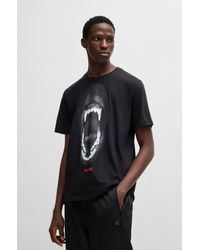 HUGO - Dayaking Graphic T-shirt - Lyst