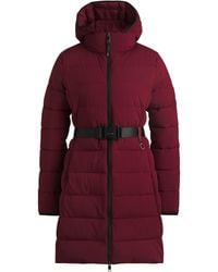 BOSS - Equestrian Water-Repellent Quilted Coat With Side Zips - Lyst