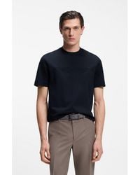 BOSS - X Aston Martin Mercerised-Cotton T-Shirt With Wing Detail - Lyst