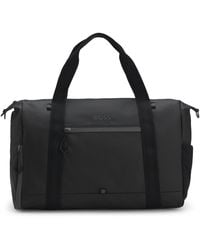 BOSS - Weekendtas Van Imitatieleer Met Reflecterende Details - Lyst