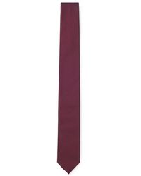 HUGO - Silk-Blend Tie With Jacquard Weave - Lyst
