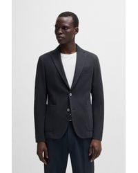 BOSS - Dark Blue Men's Sport Coats Size 34r - Lyst