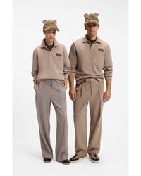 BOSS - X Steiff Teddy-Fleece Cap - Lyst