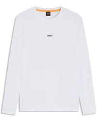 BOSS - Long-Sleeved T-Shirt - Lyst