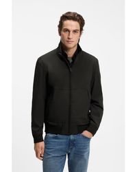 BOSS - Water-Repellent Softshell Jacket With Detachable Sleeves - Lyst