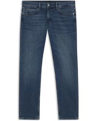 BOSS - Vaqueros Delaware Slim Fit De Cómodo Tejido Vaquero Elástico - Lyst
