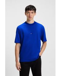 HUGO - Light Blue Men's T-shirts Size M - Lyst