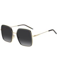 BOSS - Acetate Sunglasses With-Tone Steel - Lyst