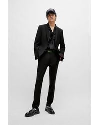 HUGO - Extra-slim-fit Suit In A Wool Blend - Lyst