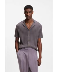 BOSS - Regular-Fit Cardigan - Lyst