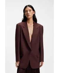 BOSS - Relaxed-Fit Blazer - Lyst