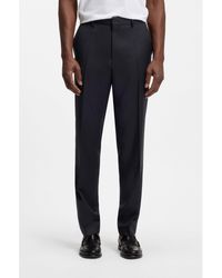 BOSS - One Regular-Fit Trousers - Lyst