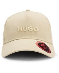 HUGO - Pet Van Katoenen Twill Met Logo - Lyst