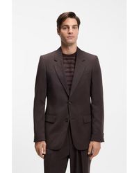BOSS - Relaxed-Fit Suit Jacket - Lyst