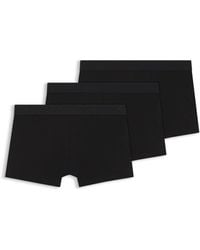 BOSS - Three-Pack Of Stretch-Cotton Trunks - Lyst