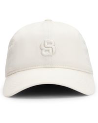 BOSS - Cap Aus Baumwolle Mit Aufgesticktem Double-B-Monogramm - Lyst