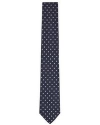 BOSS - Cravate en jacquard de soie à micro motif - Lyst