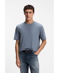 BOSS - Stretch-Cotton T-Shirt - Lyst