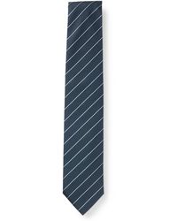 BOSS - Gestreifte Krawatte aus Material-Mix mit Seiden-Anteil und Jacquard-Muster - Lyst