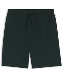 BOSS - Pyjamashort Met Wafelstructuur - Lyst