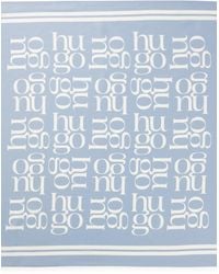 HUGO - Schal Mit Print-Artwork - Lyst