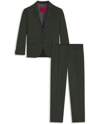 HUGO - Modern-Fit Anzug Aus Performance-Stretch-Twill - Lyst
