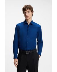 HUGO - Slim-Fit Shirt - Lyst