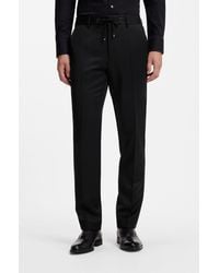 BOSS - One Slim-Fit Trousers - Lyst