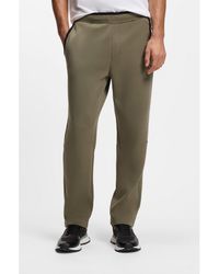 BOSS - Regular-Fit Tracksuit Bottoms - Lyst