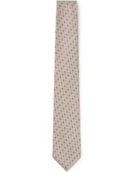 BOSS - Silk Tie With Jacquard Pattern - Lyst