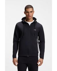 BOSS - Zip-Up Hoodie - Lyst