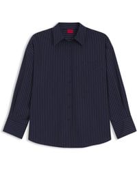 HUGO - Camicetta Regular Fit - Lyst