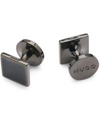 HUGO - Square Cufflinks - Lyst