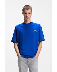 HUGO - Logo-Flag T-Shirt - Lyst