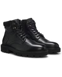 BOSS - Lace-Up Boots - Lyst