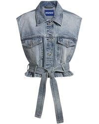 HUGO - Skinny-- Jeans-Weste Garmonia_B - Lyst