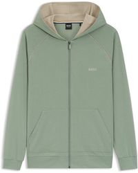 BOSS - Zip-Up Hoodie - Lyst