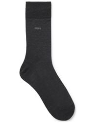 BOSS - Regular-Length Logo Socks - Lyst